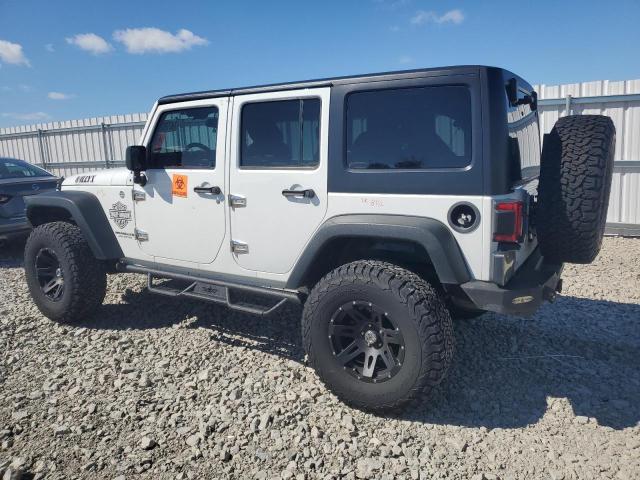 1C4BJWDG8FL587510 - 2015 JEEP WRANGLER U SPORT WHITE photo 2