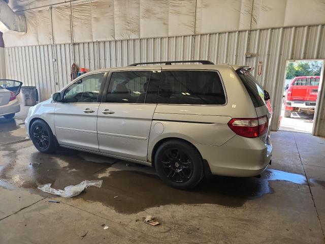 5FNRL38836B096081 - 2006 HONDA ODYSSEY TOURING SILVER photo 2