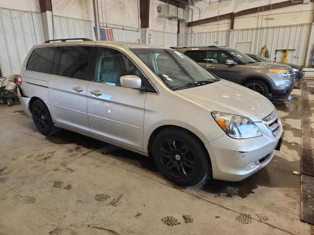 5FNRL38836B096081 - 2006 HONDA ODYSSEY TOURING SILVER photo 4