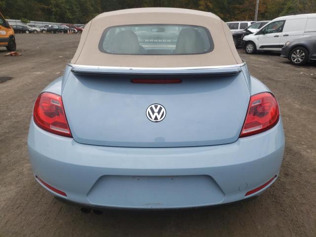 3VW5P7AT6DM824216 - 2013 VOLKSWAGEN BEETLE BLUE photo 6