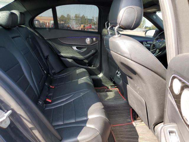 55SWF4KB3GU110338 - 2016 MERCEDES-BENZ C 300 4MATIC GRAY photo 10