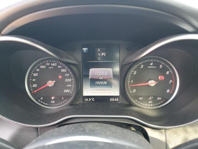 55SWF4KB3GU110338 - 2016 MERCEDES-BENZ C 300 4MATIC GRAY photo 9