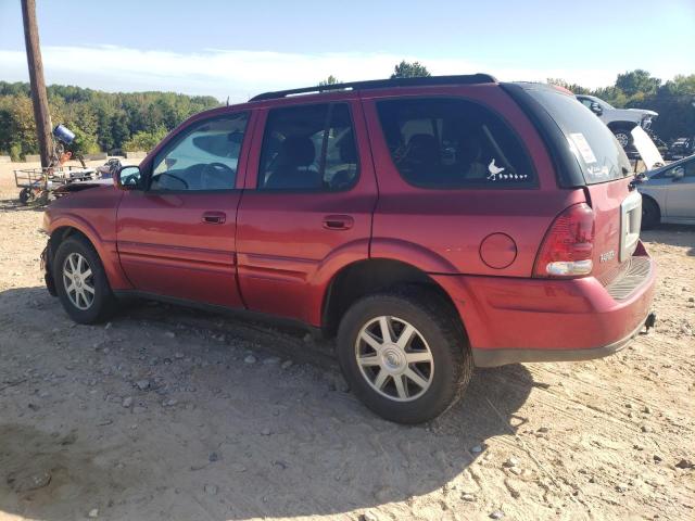 5GADS13S842199082 - 2004 BUICK RAINIER CXL RED photo 2