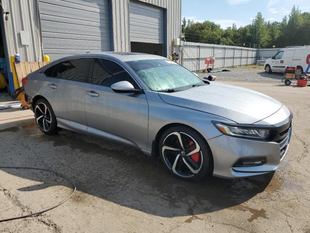 1HGCV2F37KA005836 - 2019 HONDA ACCORD SPORT ვერცხლისფერი ფოტო 4
