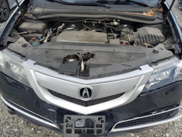 2HNYD2H45CH537676 - 2012 ACURA MDX TECHNOLOGY BLACK photo 12