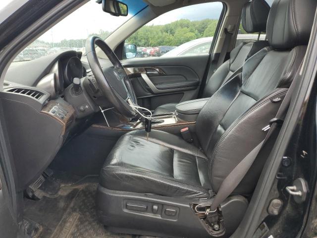 2HNYD2H45CH537676 - 2012 ACURA MDX TECHNOLOGY BLACK photo 7