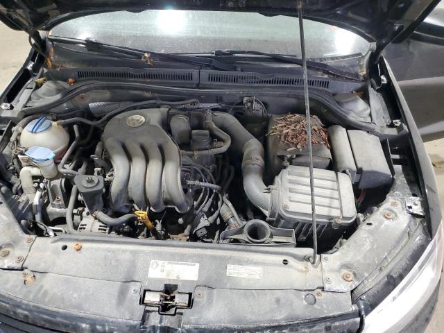 3VW1K7AJ2DM256641 - 2013 VOLKSWAGEN JETTA BASE BLACK photo 11