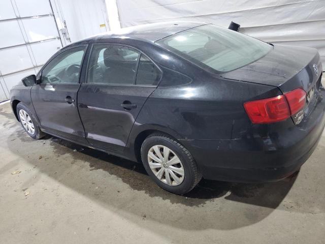3VW1K7AJ2DM256641 - 2013 VOLKSWAGEN JETTA BASE BLACK photo 2