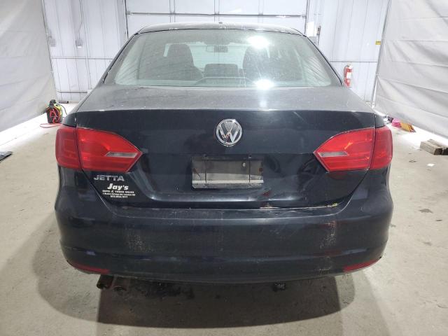 3VW1K7AJ2DM256641 - 2013 VOLKSWAGEN JETTA BASE BLACK photo 6