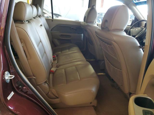 5FNYF18677B026266 - 2007 HONDA PILOT EXL BURGUNDY photo 11