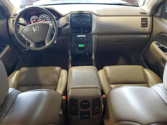 5FNYF18677B026266 - 2007 HONDA PILOT EXL BURGUNDY photo 8