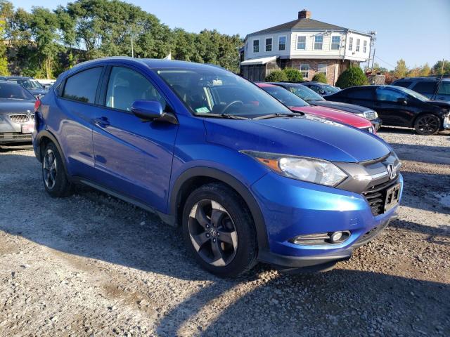 3CZRU6H73JM725620 - 2018 HONDA HR-V EXL BLUE photo 4