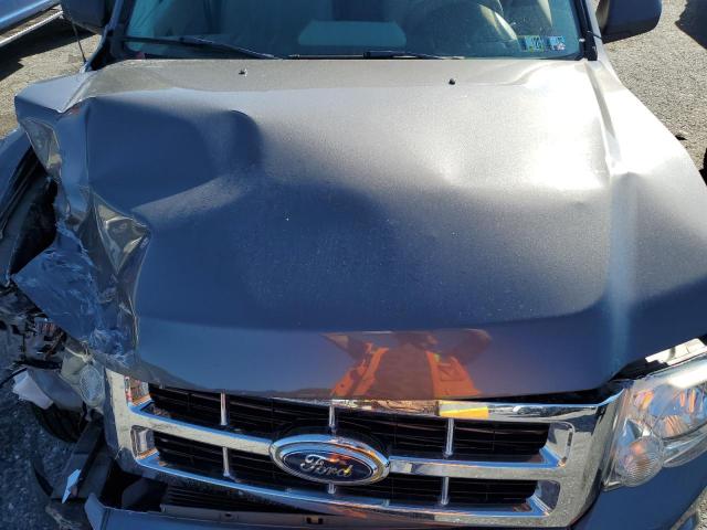 1FMCU9D77CKA70872 - 2012 FORD ESCAPE XLT GRAY photo 12