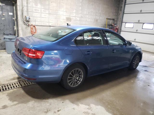 3VWD17AJ7FM269825 - 2015 VOLKSWAGEN JETTA SE ლურჯი ფოტო 3