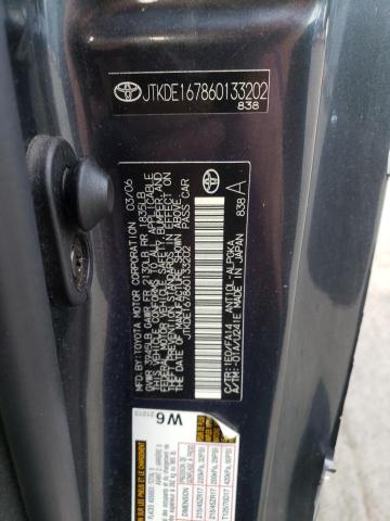 JTKDE167860133202 - 2006 TOYOTA SCION TC GRAY photo 12