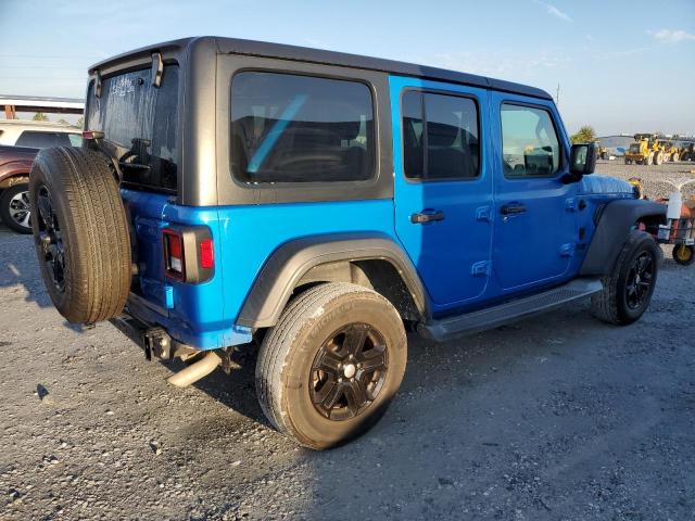 1C4HJXDG8MW839610 - 2021 JEEP WRANGLER U SPORT Կապույտ լուսանկար 3
