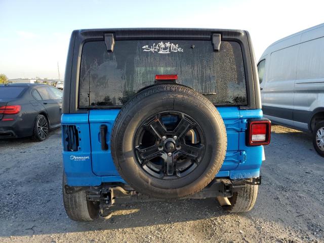 1C4HJXDG8MW839610 - 2021 JEEP WRANGLER U SPORT Կապույտ լուսանկար 6