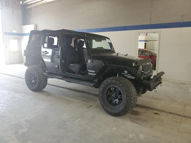 1C4BJWDG3EL102799 - 2014 JEEP WRANGLER U SPORT BLACK photo 4