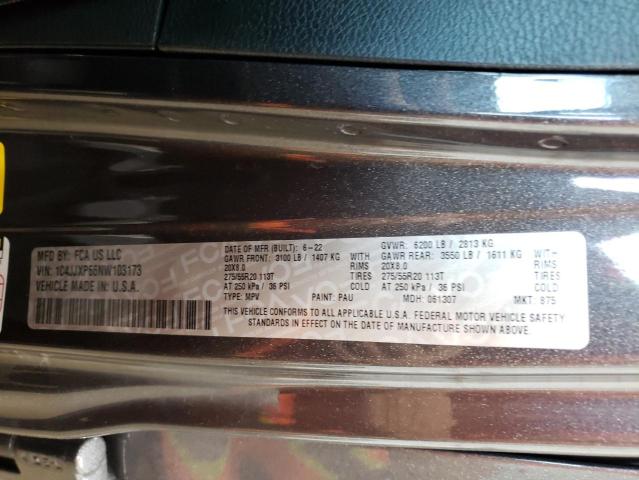 1C4JJXP66NW103173 - 2022 JEEP WRANGLER U SAHARA 4XE CHARCOAL photo 14