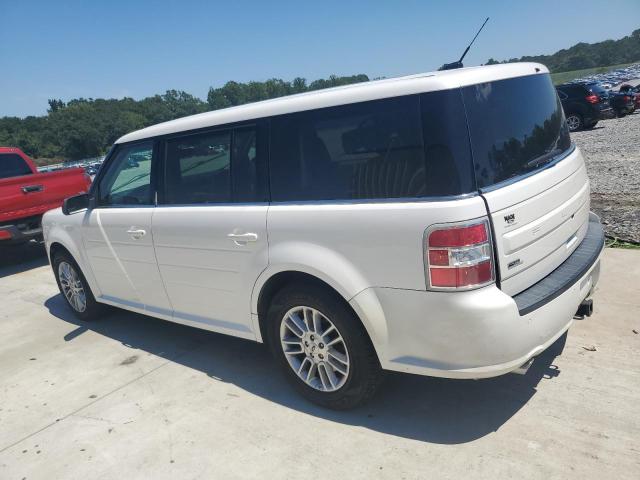 2FMGK5C87DBD23114 - 2013 FORD FLEX SEL WHITE photo 2