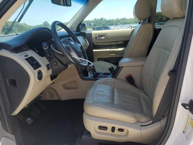 2FMGK5C87DBD23114 - 2013 FORD FLEX SEL WHITE photo 7