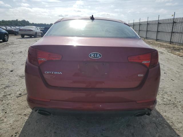 5XXGM4A75CG048005 - 2012 KIA OPTIMA LX BURGUNDY photo 6