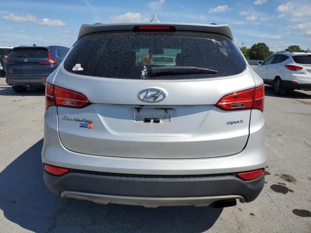 5XYZU3LBXEG206504 - 2014 HYUNDAI SANTA FE S SILVER photo 6