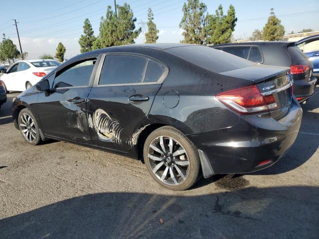 2HGFB2F95FH547955 - 2015 HONDA CIVIC EXL BLACK photo 2