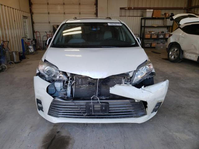 5TDYZ3DC5KS014880 - 2019 TOYOTA SIENNA XLE WHITE photo 5