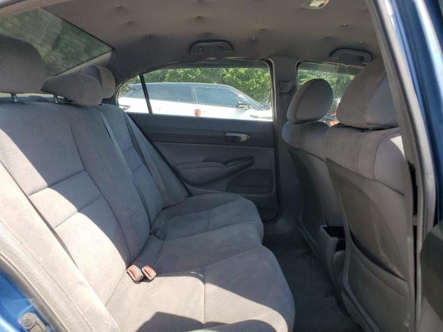 1HGFA16557L141821 - 2007 HONDA CIVIC LX BLUE photo 10