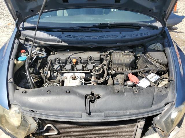 1HGFA16557L141821 - 2007 HONDA CIVIC LX BLUE photo 11