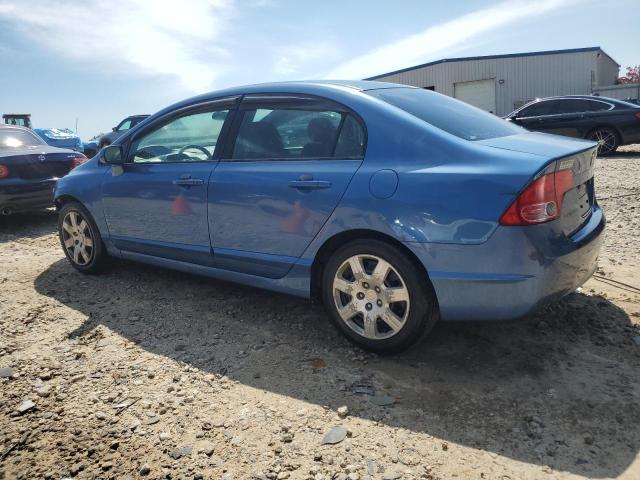 1HGFA16557L141821 - 2007 HONDA CIVIC LX BLUE photo 2