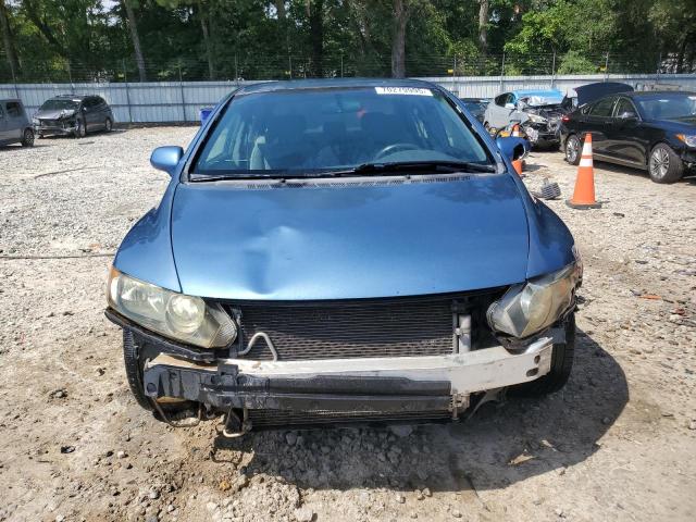 1HGFA16557L141821 - 2007 HONDA CIVIC LX BLUE photo 5