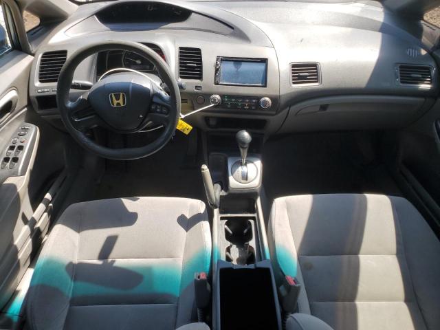 1HGFA16557L141821 - 2007 HONDA CIVIC LX BLUE photo 8