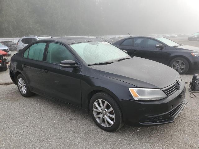 3VWDZ7AJ1BM302479 - 2011 VOLKSWAGEN JETTA SE BLACK photo 4