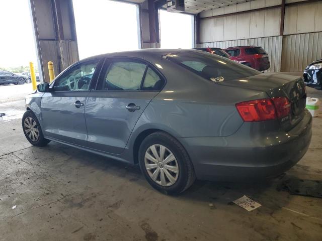 3VW2K7AJ6EM315583 - 2014 VOLKSWAGEN JETTA BASE GRAY photo 2