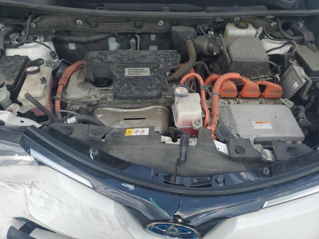 JTMRJREV2HD066096 - 2017 TOYOTA RAV4 HV LE WHITE photo 12