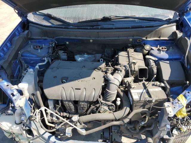 JA4AP3AU1JU015565 - 2018 MITSUBISHI OUTLANDER SPORT ES Azul foto 12
