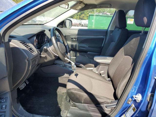 JA4AP3AU1JU015565 - 2018 MITSUBISHI OUTLANDER SPORT ES Azul foto 7