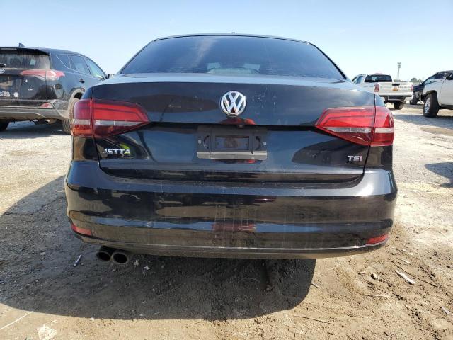 3VW2B7AJ6HM358843 - 2017 VOLKSWAGEN JETTA S BLACK photo 6