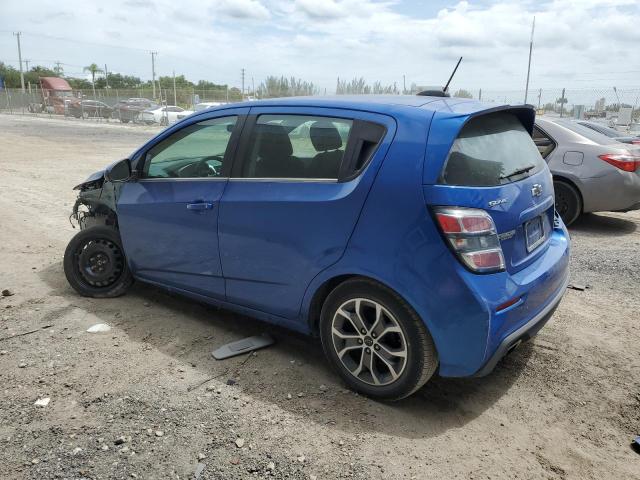 1G1JD6SB0K4106415 - 2019 CHEVROLET SONIC LT 蓝色 照片 2