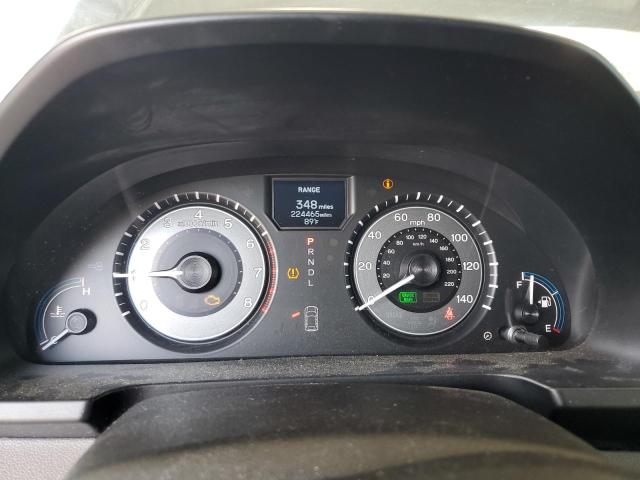 5FNRL5H92DB087714 - 2013 HONDA ODYSSEY TOURING გრაფიტი ფოტო 9