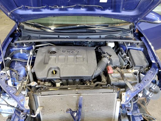 2T1BURHE8KC218388 - 2019 TOYOTA COROLLA L 蓝色 照片 11