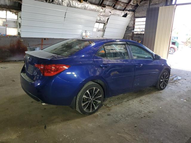2T1BURHE8KC218388 - 2019 TOYOTA COROLLA L 蓝色 照片 3