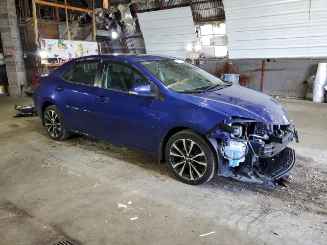 2T1BURHE8KC218388 - 2019 TOYOTA COROLLA L 蓝色 照片 4