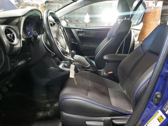 2T1BURHE8KC218388 - 2019 TOYOTA COROLLA L 蓝色 照片 7