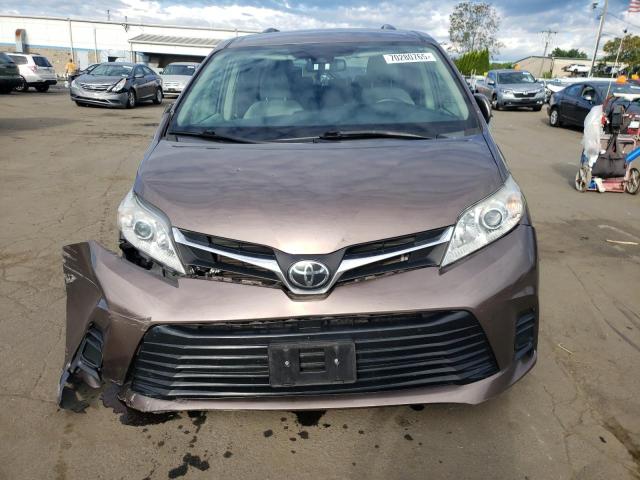 5TDKZ3DC8KS972806 - 2019 TOYOTA SIENNA LE Kahverengi fotoğraf 5