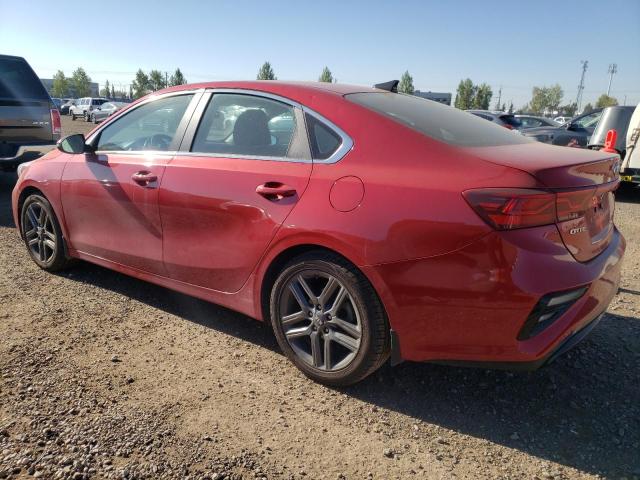 3KPF54AD9ME296637 - 2021 KIA FORTE EX RED photo 2