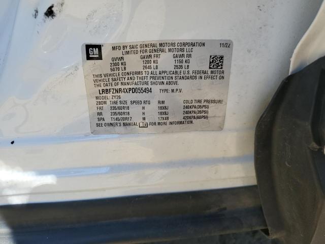 LRBFZNR4XPD055494 - 2023 BUICK ENVISION ESSENCE Biały zdjęcie 12