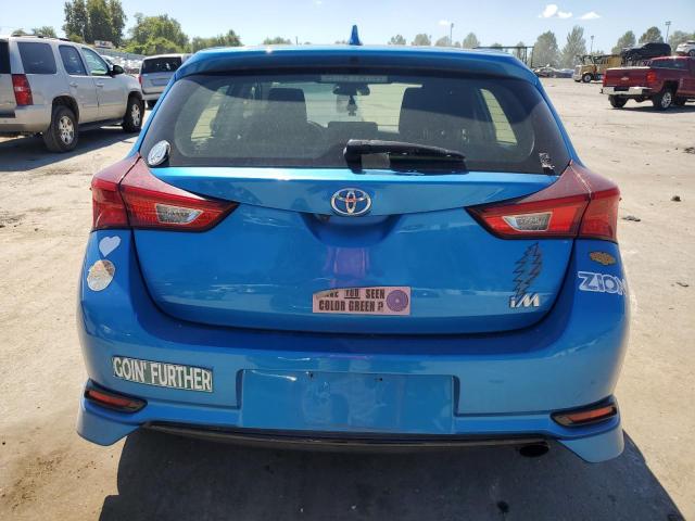 JTNKARJE7HJ540483 - 2017 TOYOTA COROLLA IM BLUE photo 6